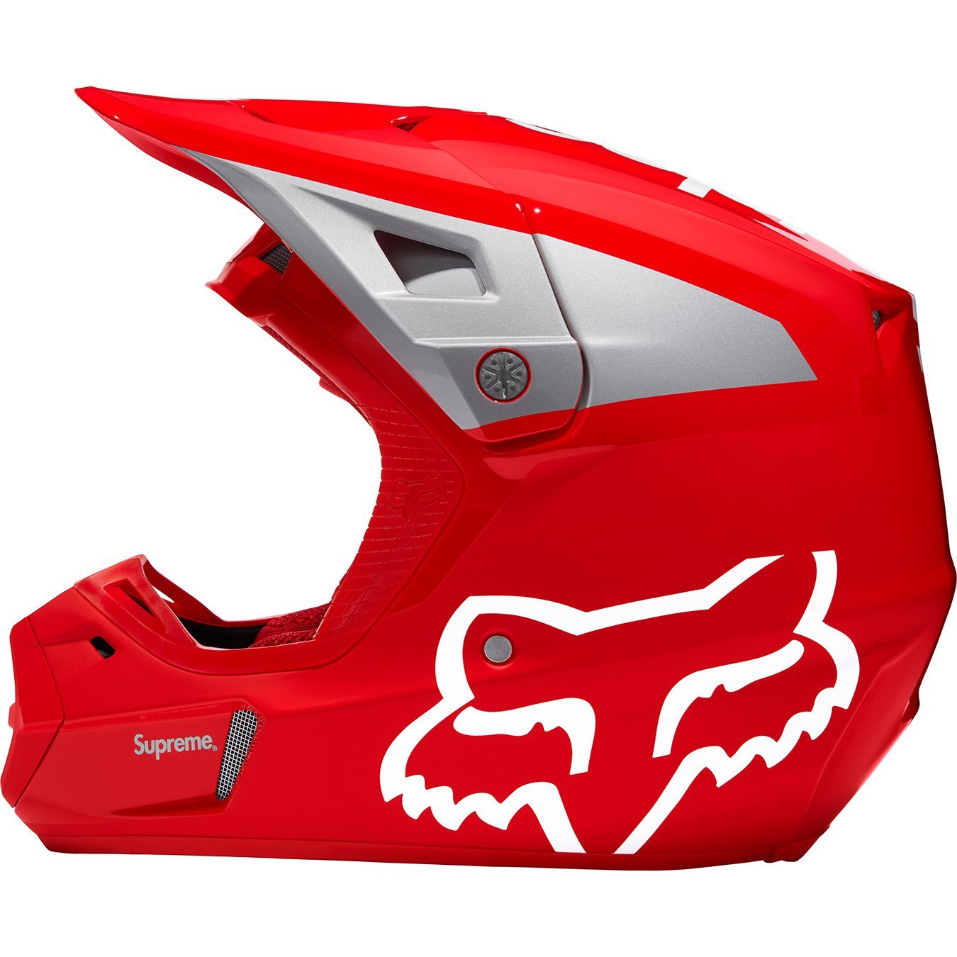 Supreme Fox Racing V2 Helmet Red