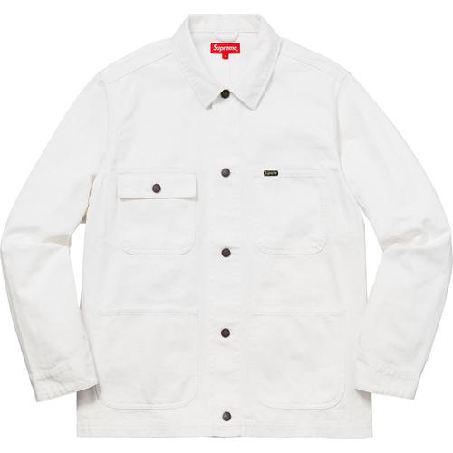 Supreme NY Tapestry Denim Chore Coat (SS18) - $188