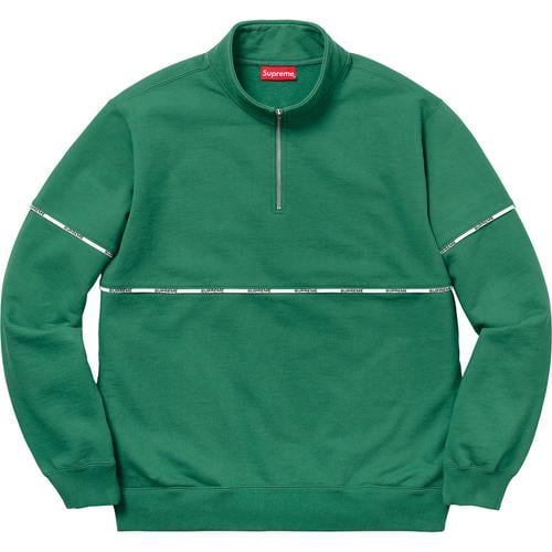 Details on Logo Piping Half Zip Sweatshirt None from spring summer
                                                    2018 (Price is $148)