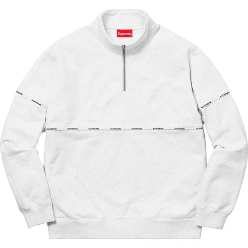 Details on Logo Piping Half Zip Sweatshirt None from spring summer
                                                    2018 (Price is $148)