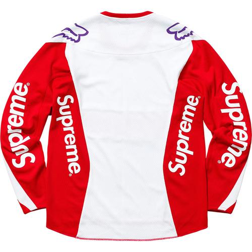 Details on Supreme Fox Racing Moto Jersey Top None from spring summer
                                                    2018 (Price is $138)