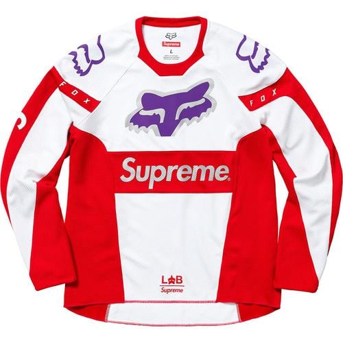 Details on Supreme Fox Racing Moto Jersey Top None from spring summer
                                                    2018 (Price is $138)