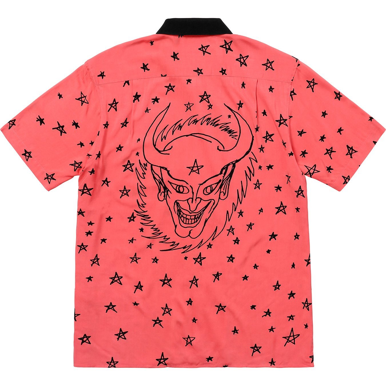 Details Supreme Devil Rayon Shirt - Supreme Community