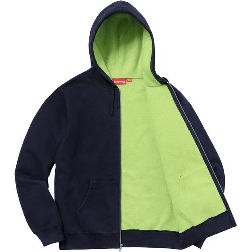 Details on Contrast Zip Up Hooded Sweatshirt None from spring summer
                                                    2018 (Price is $158)