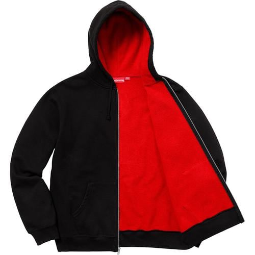 Details on Contrast Zip Up Hooded Sweatshirt None from spring summer 2018 (Price is $158)