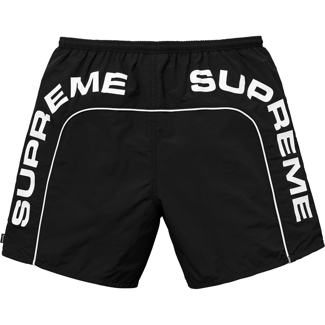 【よろしくお】 Supreme - supreme Arc Logo Water Short 黒sの通販 by Suzuki's shop