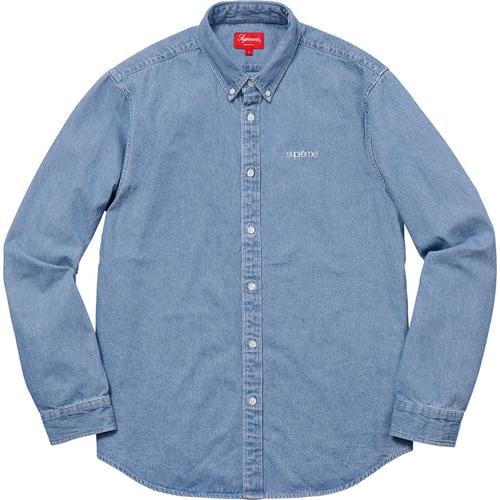 Details on Washed Twill Shirt None from spring summer
                                                    2018 (Price is $128)