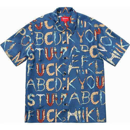 Details on Alphabet Silk Shirt None from spring summer
                                                    2018 (Price is $158)