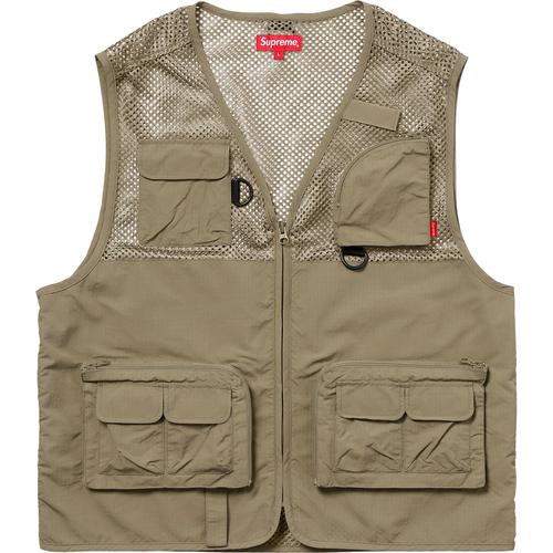 Details on Mesh Cargo Vest None from spring summer
                                                    2018 (Price is $158)