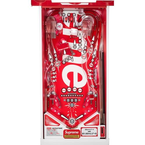 Details on Supreme Stern Pinball Machine None from spring summer
                                                    2018 (Price is $9600)