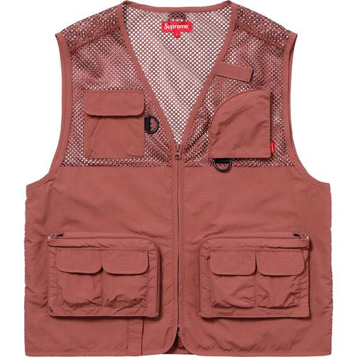 Details on Mesh Cargo Vest None from spring summer
                                                    2018 (Price is $158)