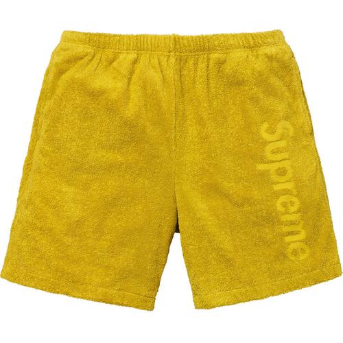 Details on Terry Logo Short None from spring summer 2018 (Price is $110)