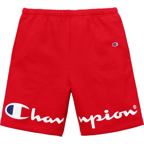 Details on Supreme Champion Sweatshort None from spring summer
                                                    2018 (Price is $118)