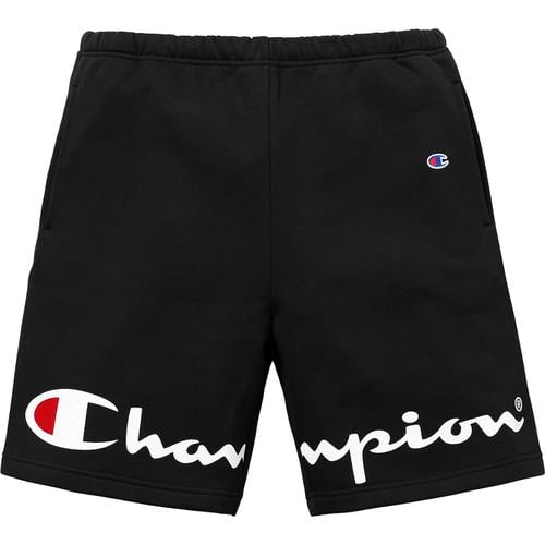 Details on Supreme Champion Sweatshort None from spring summer 2018 (Price is $118)