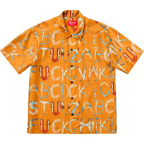 Details on Alphabet Silk Shirt None from spring summer
                                                    2018 (Price is $158)