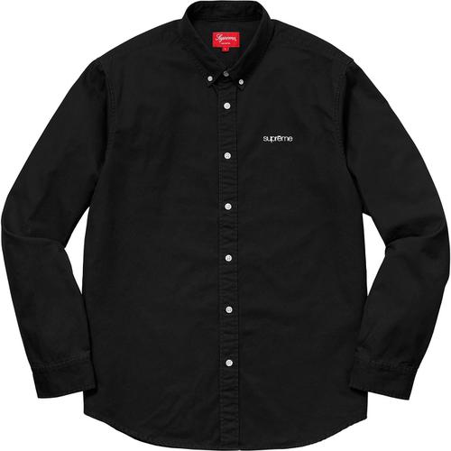 Details on Washed Twill Shirt None from spring summer
                                                    2018 (Price is $128)