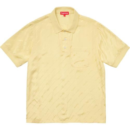 Details on Jacquard Logo Silk Polo None from spring summer
                                                    2018 (Price is $148)