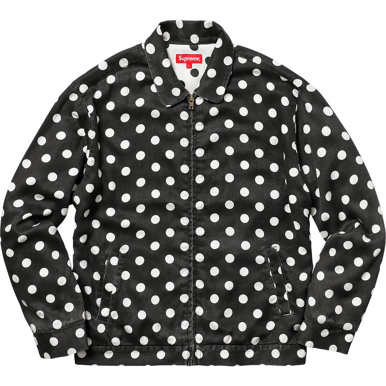 Polka Dots Rayon Work Jacket - spring summer 2018 - Supreme