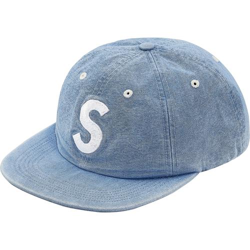 Details on Washed Chambray S Logo 6-Panel None from spring summer 2018 (Price is $48)
