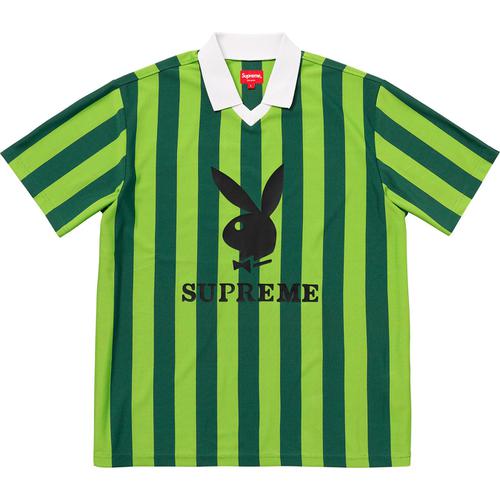 Details on Supreme Playboy© Soccer Jersey None from spring summer 2018 (Price is $118)