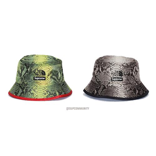 Supreme Supreme The North Face Snakeskin Packable Reversible Crusher for spring summer 18 season