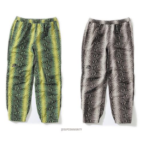 Details on Supreme The North Face Snakeskin Taped Seam Pant from spring summer
                                            2018 (Price is $188)