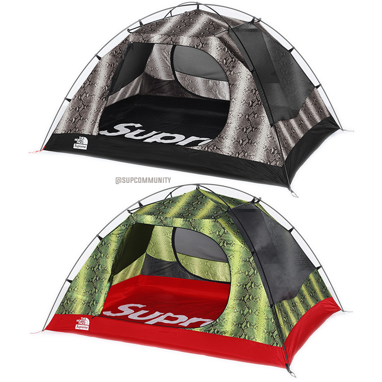 supreme north face tent