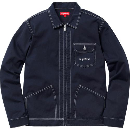 Details on Contrast Stitch Work Jacket None from spring summer
                                                    2018 (Price is $158)