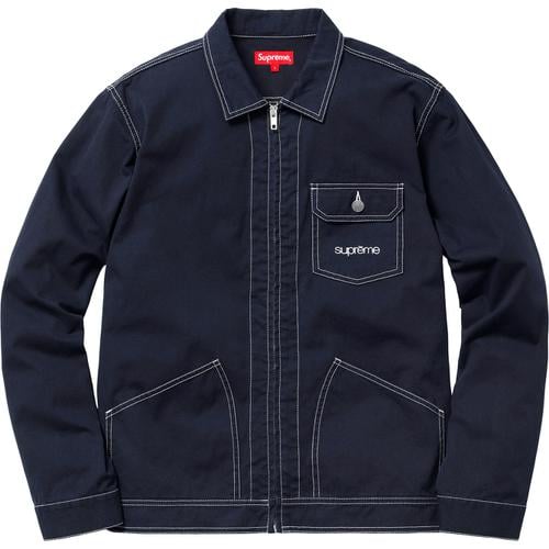 Details on Contrast Stitch Work Jacket None from spring summer
                                                    2018 (Price is $158)