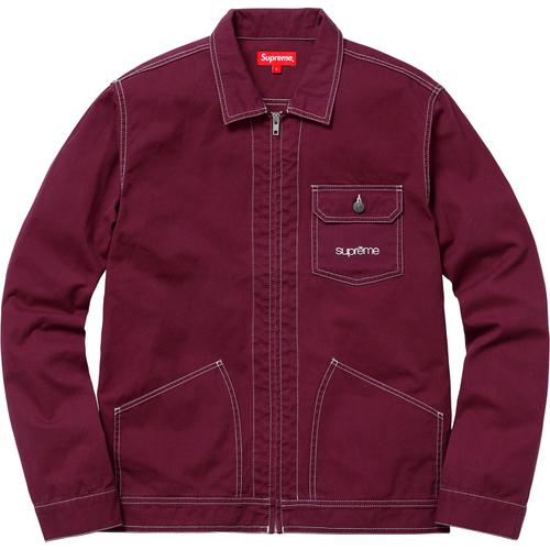 Details on Contrast Stitch Work Jacket None from spring summer
                                                    2018 (Price is $158)