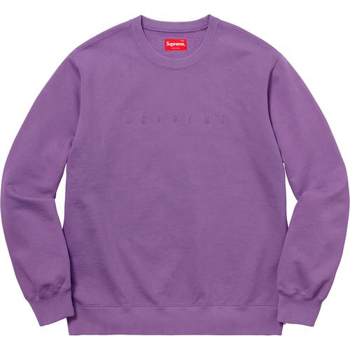 Details on Overdyed Crewneck Sweatshirt None from spring summer
                                                    2018 (Price is $128)