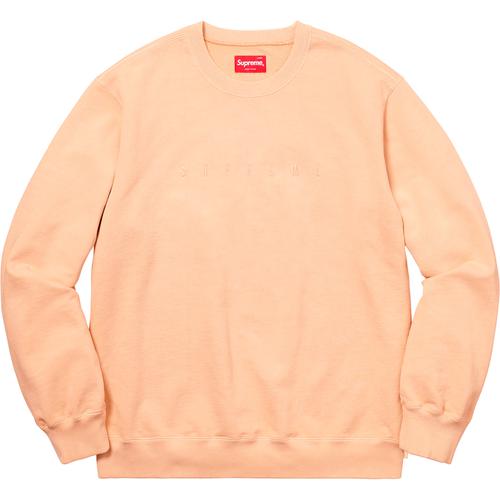 Details on Overdyed Crewneck Sweatshirt None from spring summer
                                                    2018 (Price is $128)