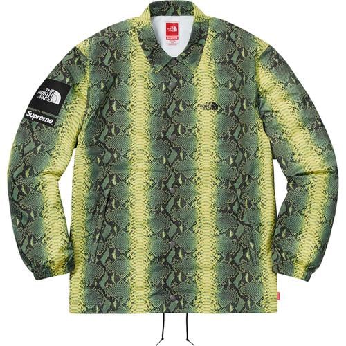 Details on Supreme The North Face Snakeskin Taped Seam Coaches Jacket None from spring summer
                                                    2018 (Price is $258)