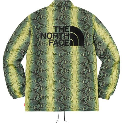 Details on Supreme The North Face Snakeskin Taped Seam Coaches Jacket None from spring summer
                                                    2018 (Price is $258)