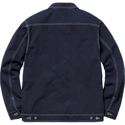 Details on Contrast Stitch Work Jacket None from spring summer
                                                    2018 (Price is $158)