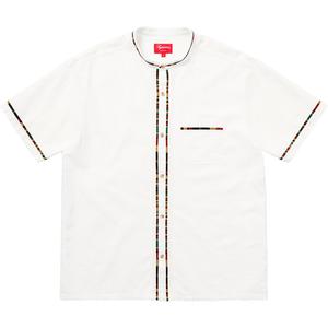 S S Band Collar Shirt - spring summer 2018 - Supreme