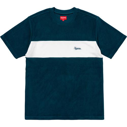 Supreme Chest Stripe Terry Top (SS18) - $88