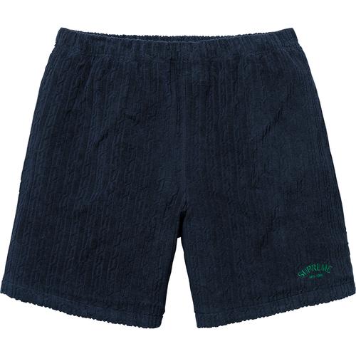 Details on Cable Knit Terry Short None from spring summer
                                                    2018 (Price is $110)