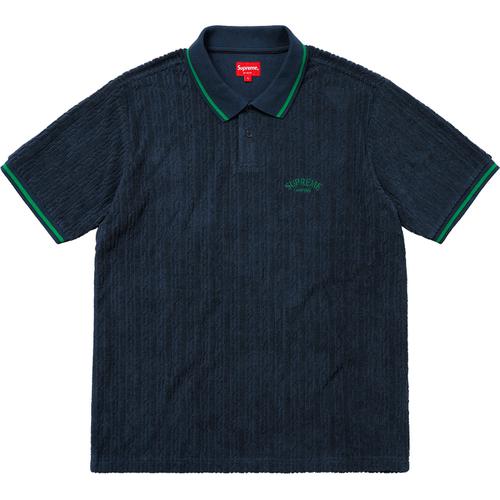 Details on Cable Knit Terry Polo None from spring summer 2018 (Price is $110)