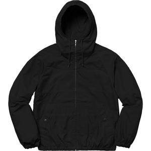 supreme hooded raglan jacket