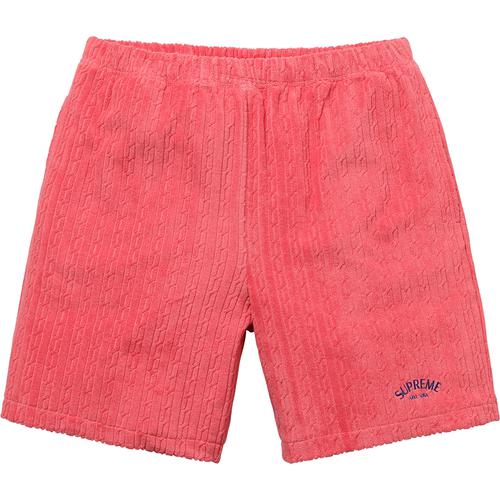 Details on Cable Knit Terry Short None from spring summer
                                                    2018 (Price is $110)