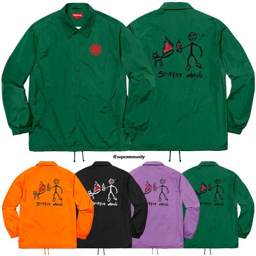 Supreme Supreme Spitfire Coaches Jacket for spring summer 18 season