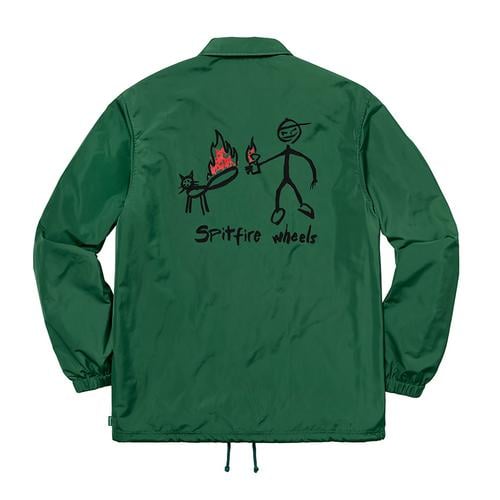 Details on Supreme Spitfire Coaches Jacket None from spring summer
                                                    2018 (Price is $158)