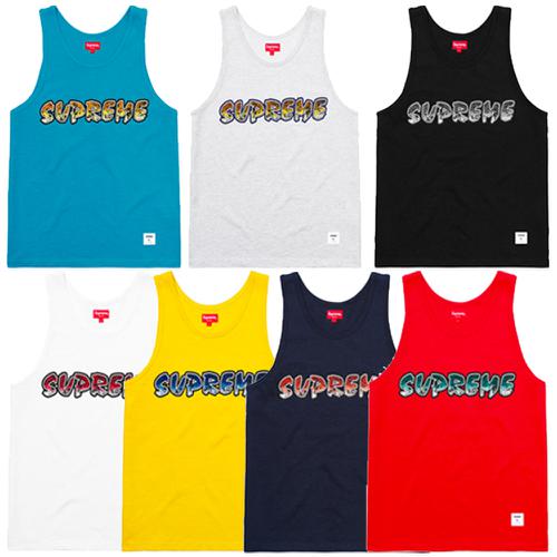 Supreme Splatter Tank Top releasing on Week 18 for spring summer 2018