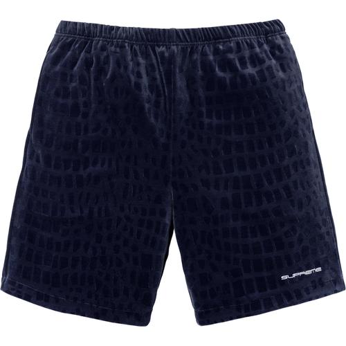Details on Croc Velour Short None from spring summer 2018 (Price is $110)