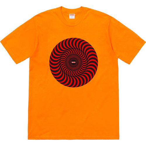 Details on Supreme Spitfire Classic Swirl T-Shirt None from spring summer
                                                    2018 (Price is $44)