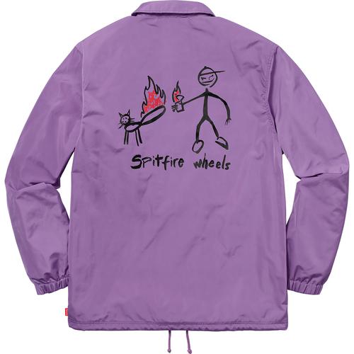 Details on Supreme Spitfire Coaches Jacket None from spring summer
                                                    2018 (Price is $158)