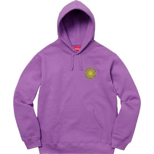 Details on Supreme Spitfire Hooded Sweatshirt None from spring summer 2018 (Price is $158)