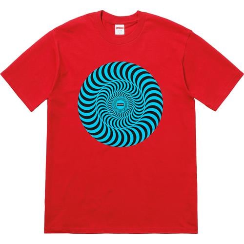 Details on Supreme Spitfire Classic Swirl T-Shirt None from spring summer
                                                    2018 (Price is $44)