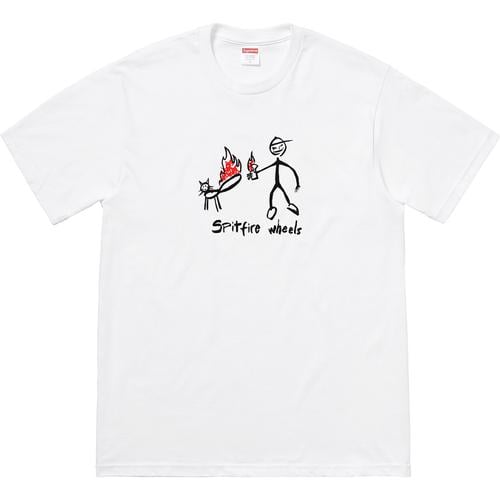 Details on Supreme Spitfire Cat T-Shirt None from spring summer
                                                    2018 (Price is $44)